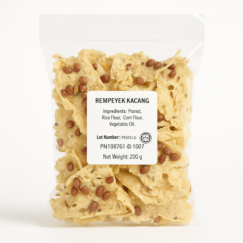 Keropok Rempeyek Kacang