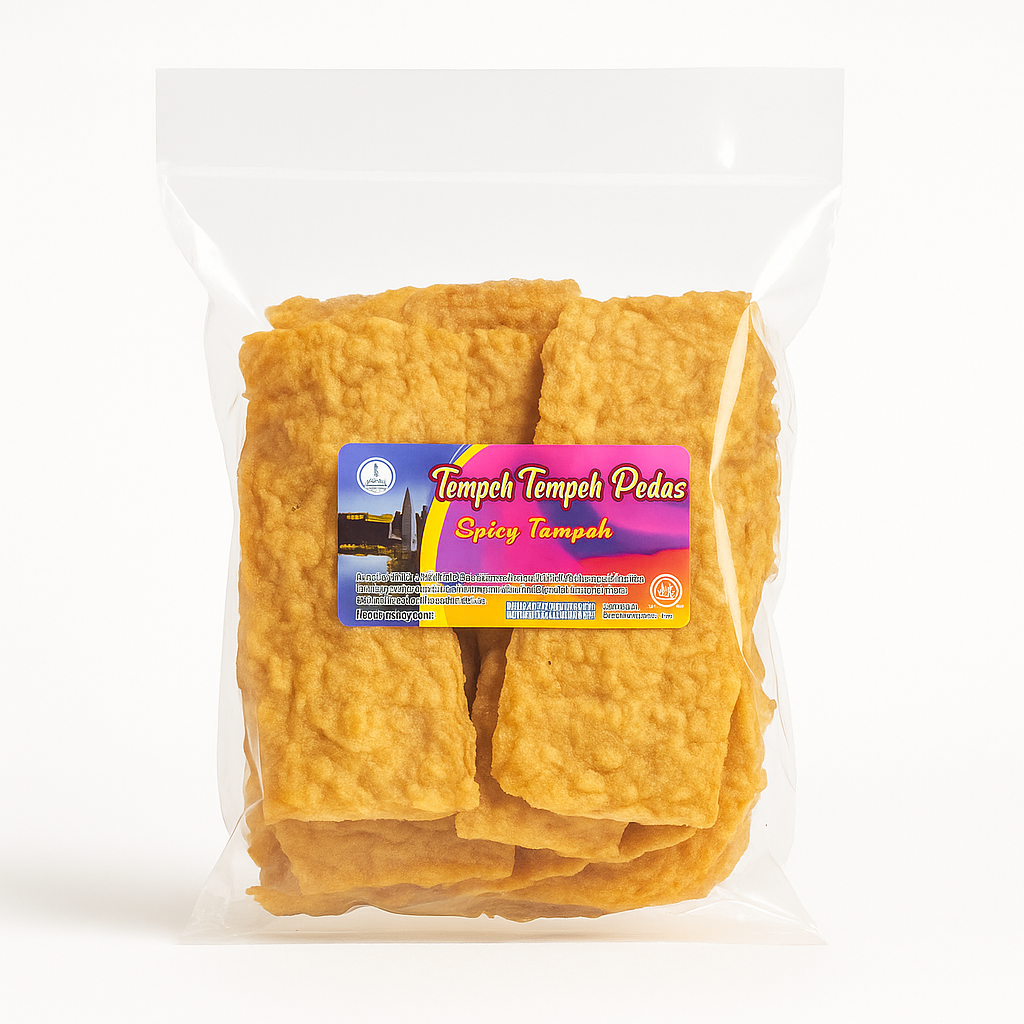 Keropok Tempeh Pedas