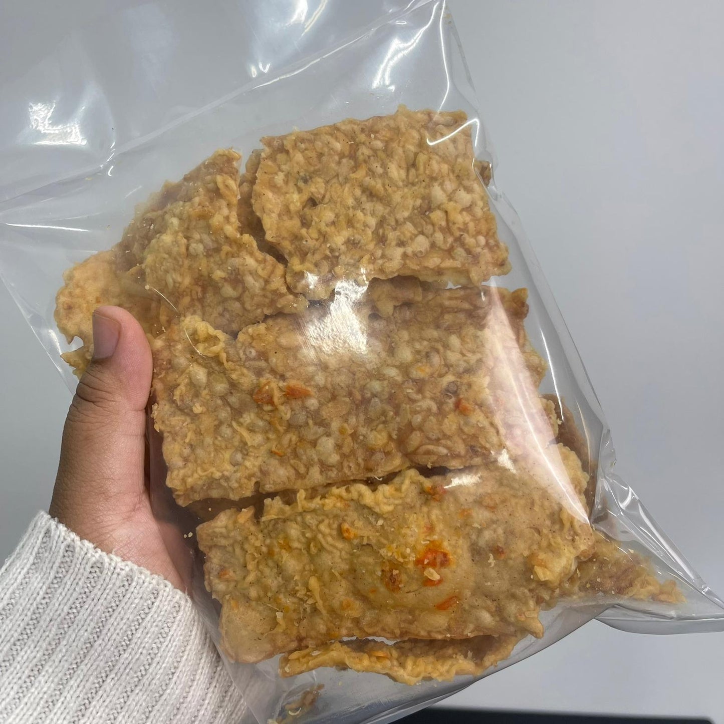 Keropok Tempeh Pedas