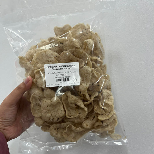 Keropok Ikan Tamban Goreng